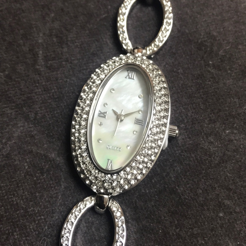 Daniel Steiger Crystal Embellished Bracelet Watch